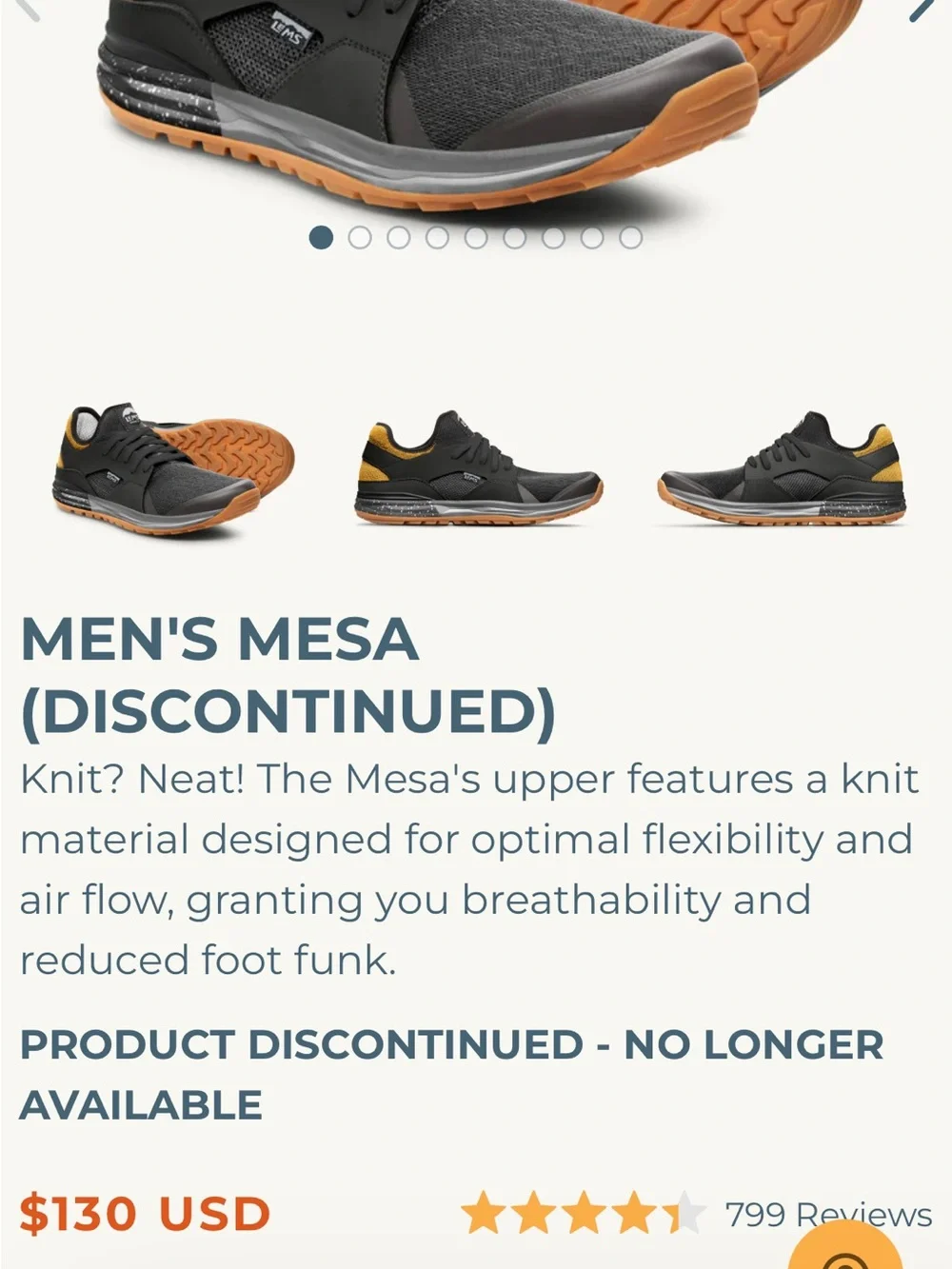 Lems mesa comfortable black